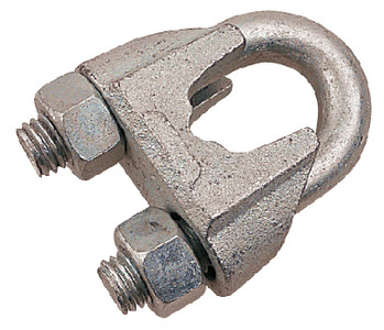 SEA-DOG LINE 159105-1 WIRE ROPECLIP 3/6"ZINC PR/PK