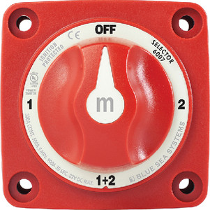 BLUE SEA SYSTEMS 6007 MINI SELECTOR BATTERY SWITCH