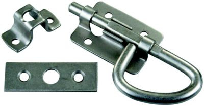 JR PRODUCTS 20655 UNIVERSAL LATCHSILVER