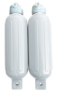 DOCK EDGE DE77231S FENDER KIT TWIN EYE 6.5X23 WHT