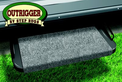 PREST-O-FIT 2-0313 RV STEP RUGOUTRIGGER GRAY