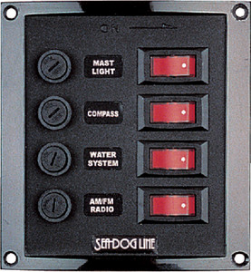 SEA-DOG LINE 424010-1 NYLON SWITCH PANEL-VERTICAL