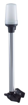 PERKO 1134DP0CHR ALL-RD POLE LIGHT WHT HORZ MT