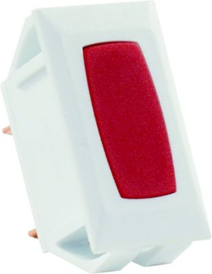 JR PRODUCTS 12755 12V INDCTR LT FOR SWITCH RD/WH