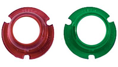 PERKO 0281DPALNS SIDELIGHT LENS SET(RED/GREEN)