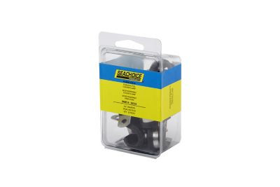 SEACHOICE 50-23231 SS CABLE CLAMPS 1/2 EPDM CUSH