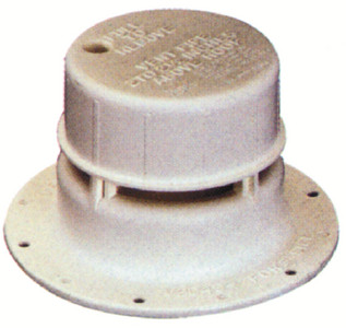 VENT LINE BY DEXTER V204901 PLASTIC VENT CAP WHITE