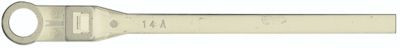 SEACHOICE 50-14291 TIE CB W/HOLE NAT 50LB 25PC 8"