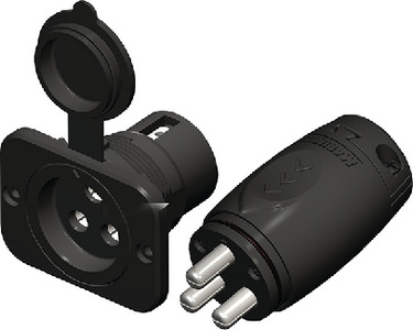 AFI/MARINCO/GUEST/NICRO/BEP 12VCPS3 TROLLING MOTOR PLUG & RCPT 70A
