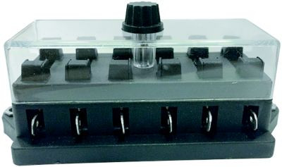 WIRTHCO 30111-7 6-WAY BLADE FUSEHOLDER W/LUCAR