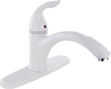 VALTERRA PF231221 8IN SINGLE LEVER KITCHEN WHITE