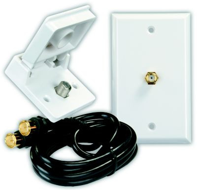 JR PRODUCTS 47815 INT.EXT. CABLE TV INSTAL.KITW