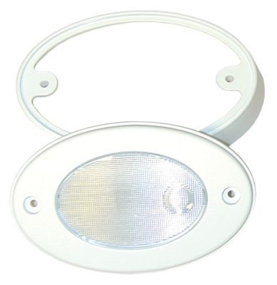 T-H MARINE OCL2KDP OVAL COURTESY LIGHT WHITE