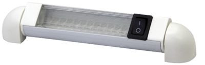 T-H MARINE LED51857DP LED RAIL W-SWITCH 6" COOL WHT