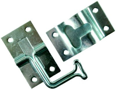 JR PRODUCTS 11775 90 DEG T-STYLE HOLDER ZINC