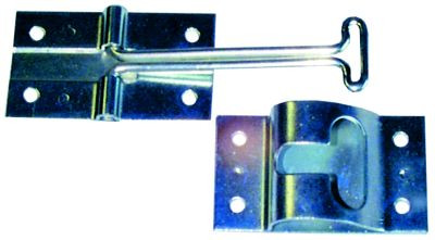 JR PRODUCTS 10525 6" STAINLESS STEEL T-STYLE