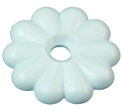 RV DESIGNER H613 ROSETTE WASHER #6 WHITE 14PK