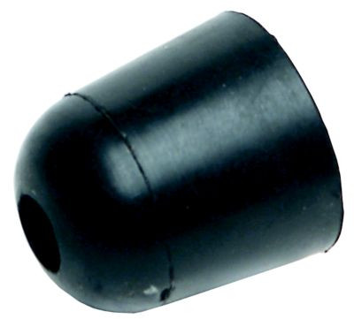 RV DESIGNER E228 ENTRY DOOR BUMPER-BLK.RUBBER 1