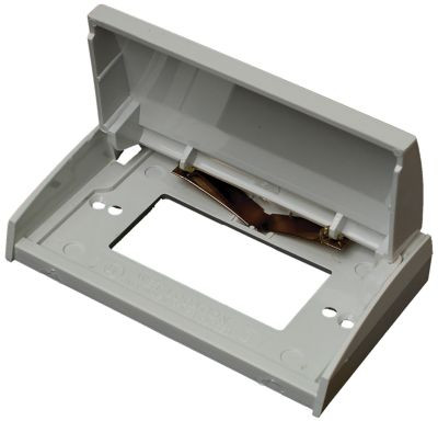 RV DESIGNER E465 OUTLET COVER GFI WTRPRF WHITE