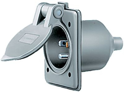 HUBBELL HBL61CM64 WEATHERPROOF INLET 15/20AMP