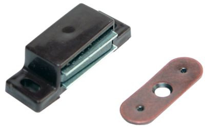 RV DESIGNER H213 MAG.CATCH W/FLAT PLATE PAIR