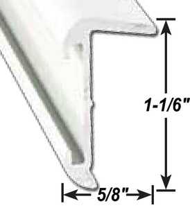 A P PRODUCTS 021-57402-8 ROOF EDGE BLK 8' @5