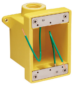 AFI/MARINCO/GUEST/NICRO/BEP 6083CR F.D. FIBERGLASS BOXES-YELLOW