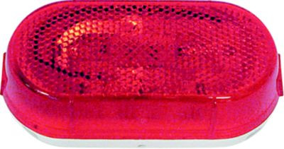 ANDERSON 108-15R OVAL RED REPLACEMENT LENS