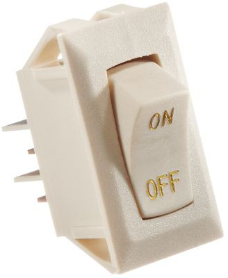 RV DESIGNER S279 SWITCH-RCKR 10A IVOR GOLD-TEXT
