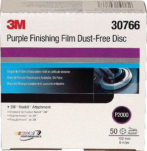 3M 30766 PURPLE FIN FILM HOOKIT P2K DF6