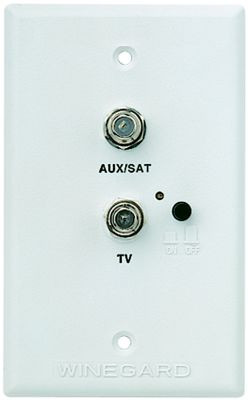 WINEGARD CO RV-7542 TV ANT/SATELLITE WALL PLATE