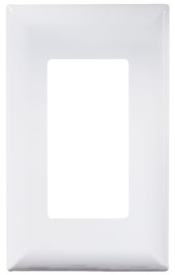 RV DESIGNER S849 WHITE CONTEMP COV-PLATE