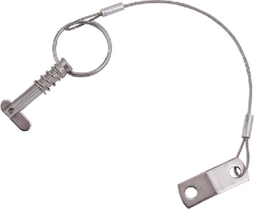SEA-DOG LINE 299986 STAINLESS TOGGLE PIN & LANYARD