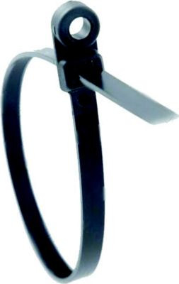 T-H MARINE 075BRADMDP 7 1/2" CABLE TIE BLK 1000/PK