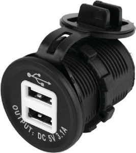 SEA-DOG LINE 426515-1 DOUBLE USB POWER SOCKET
