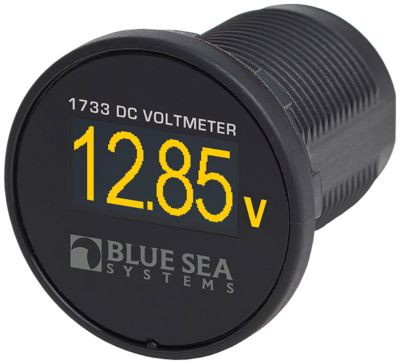 BLUE SEA SYSTEMS 1733-BSS MINI DIGITAL VOLT METER 12-24V