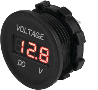 SEA-DOG LINE 421615-1 ROUND DIGITAL VOLTAGE METER