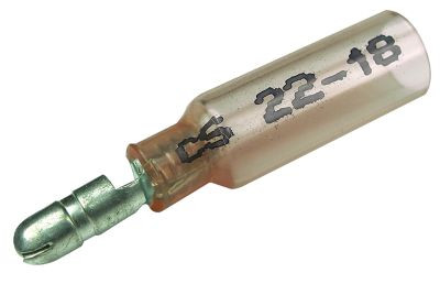 SEACHOICE 50-61701 22-18 GA HEAT SHK MALE .156 25