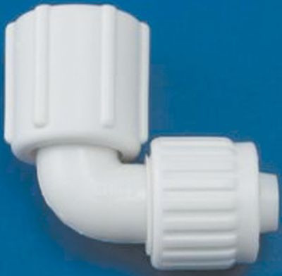 ELKHART SUPPLY CORP 06816 1/2"X1/2"FPT SWVL ELBOW FLAIR-
