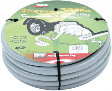 VALTERRA W01-4300 1/2INX25' GRAY FLUSHING HOSE