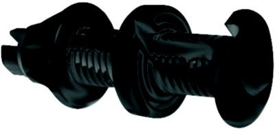 SC50-17901 CABLE THRU-HULL FITTING-BLACK