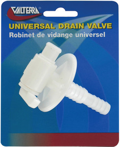 VALTERRA A012025VP UNIVERSAL DRAIN VALVE, BARBED,