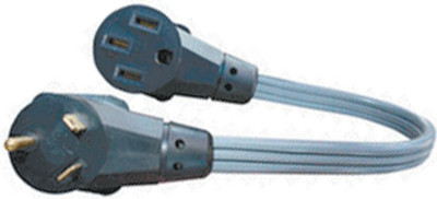 A P PRODUCTS 16-00570 FLAT WIRE 30-50 AMP ADPTR 18IN