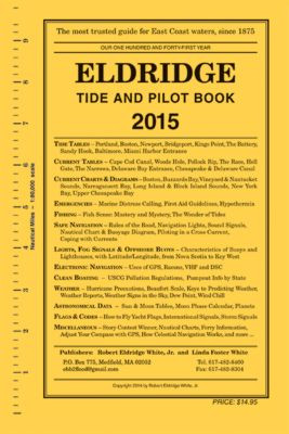 ELDRIDGE TIDE BOOK TIDEBOOK TIDE&PILOT BOOK CURRENTEDITION