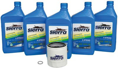 SIERRA 18-9392 OIL CHANGE KIT YM#LUBMRNMDKT10