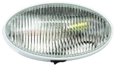 SEACHOICE 590-1124 PRCH LGHT OVL W/SWTCH CLEAR
