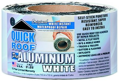CO-FAIR CORP. WQR625 QUICK ROOF REPAIR 6INX25' WHT