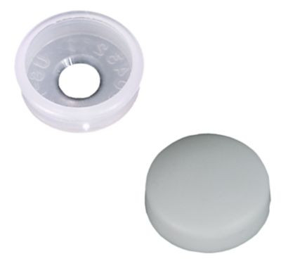 RV DESIGNER H601 SCREW COVER-WHT. (PACK OF 14)