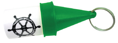 SEACHOICE 78091 FLOATING KEY BUOY -GREEN