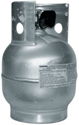 TRIDENT HOSE 1410-0010 L.P. TANK VERT. ALUM.   10 LB